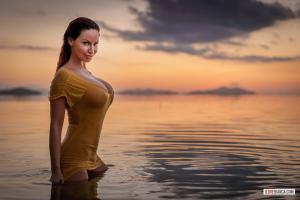 SOLD: Golden Heaven Dress - Image 2